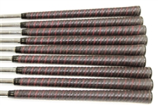 Francis Ouimet's Personal Set of Spalding Executive Irons with Letter