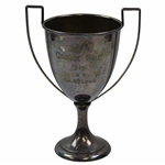 1915 Cobble Hill Sterling Silver Trophy Cup Won by J.M. DeLong
