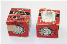 Lot of Two (2) A.J. Reach Wright & Ditson Eagle Multidot Mesh Pattern Golf Balls with Original Packaging