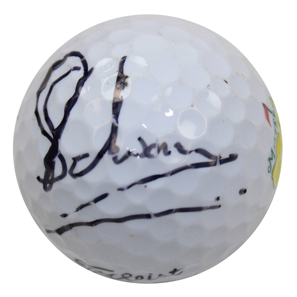 Charl Schwartzel Signed Masters Logo Titleist Golf Ball JSA ALOA