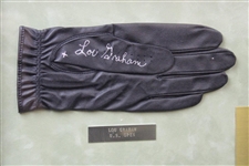 Major Champions of 1975 Signed Golf Glove Display - Nicklaus(x2), Graham, & Watson - Framed JSA ALOA