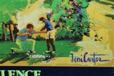 Jack Nicklaus Signed 'PGA 75yrs of Excellence' Ltd Ed 48/750 Joni Carter Poster JSA ALOA