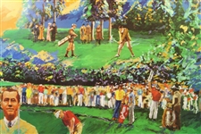Jack Nicklaus Signed 'PGA 75yrs of Excellence' Ltd Ed 48/750 Joni Carter Poster JSA ALOA