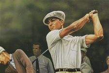 Ben Hogan '1953' Ltd Edition Artist Alan Zuniga Signed Print #1757/1953 - Framed JSA ALOA