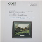 Ben Hogan '1953' Ltd Edition Artist Alan Zuniga Signed Print #1757/1953 - Framed JSA ALOA