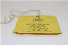 1951 Masters Tournament SERIES Badge #251 with Original String - Ben Hogan Winner
