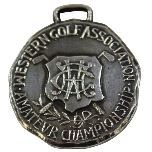 Western Amateur Championship Sterling Silver Medal - Undated & Uninscribed 