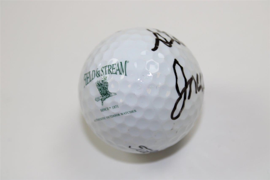Steve Jones Signed field & Stream Logo Golf Ball & Ltd Ed Watch in Original Box with Cert #69/400 JSA ALOA