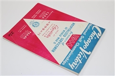 1944 Chicago Victory National Championships Program with Contestant Badge