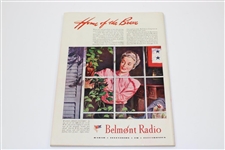1944 Chicago Victory National Championships Program with Contestant Badge