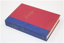 Two (2) Original Personal Walter Hagen Photos Used in 1956 The Walter Hagen Story Book - Includes Book