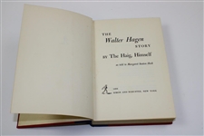 Two (2) Original Personal Walter Hagen Photos Used in 1956 The Walter Hagen Story Book - Includes Book