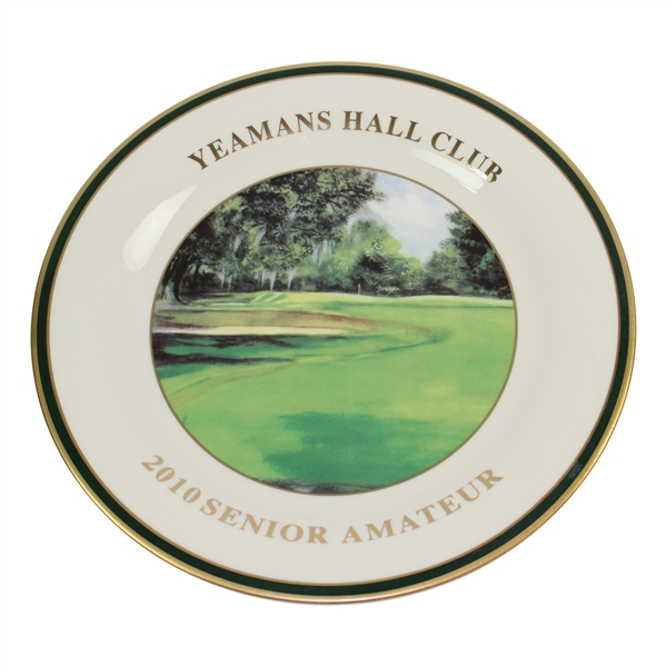 Vinny Giles 2010 Senior Amateur at Yeamans Hall Club Pickard Plate