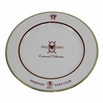 Vinny Giles 2005 Seminole Golf Club Centennial Celebration Triangular Matches Plate - 1905-2005