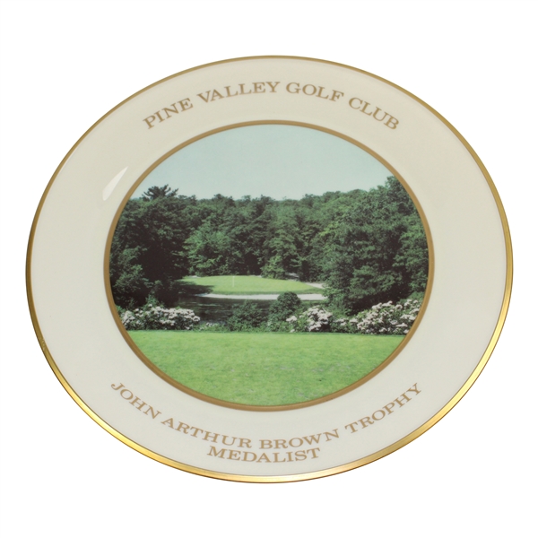 Vinny Giles Pine Valley Golf Club John Arthur Brown Trophy Medalist Lenox Plate - 1989