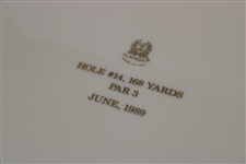 Vinny Giles' Pine Valley Golf Club John Arthur Brown Trophy Medalist Lenox Plate - 1989