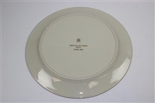 Vinny Giles' Pine Valley Golf Club John Arthur Brown Trophy Winner Lenox Plate - 1989