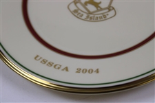 Vinny Giles' 2004 USSGA Sea Island Lenox Plate with Box
