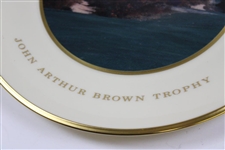 Vinny Giles' Pine Valley Golf Club John Arthur Brown Trophy Winner Lenox Plate with Box - 1995