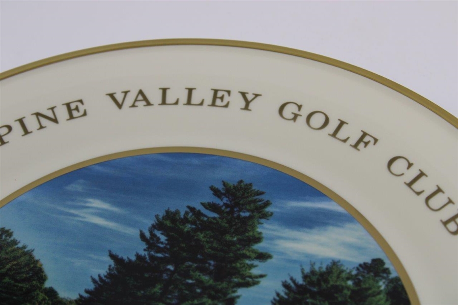 Vinny Giles' Pine Valley Golf Club Warner Shelly Bowl Medalist Lenox Plate with Box - 2016