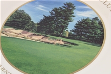Vinny Giles' Pine Valley Golf Club Warner Shelly Bowl Medalist Lenox Plate with Box - 2016