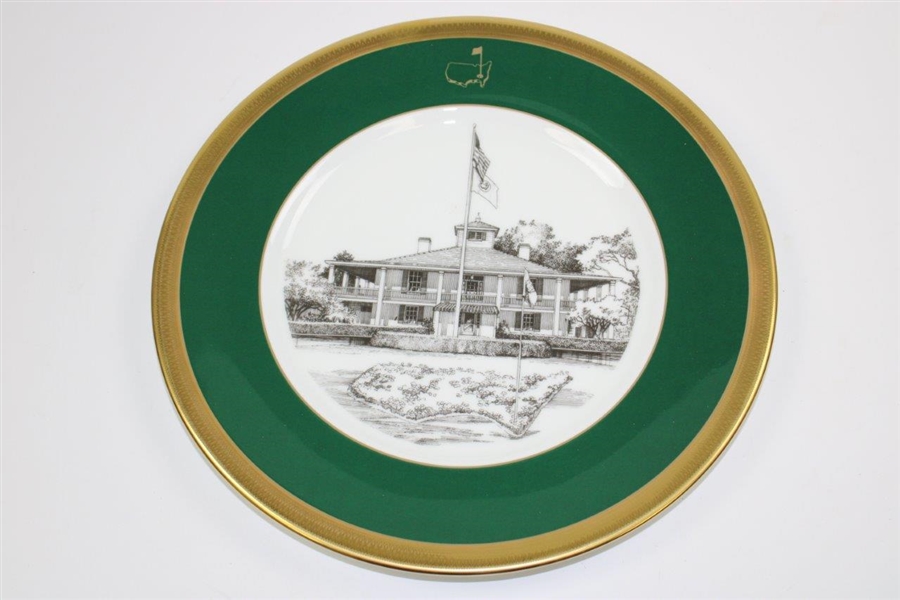 Vinny Giles' 1992 Masters Lenox Limited Edition Member Plate #1 with Original Box