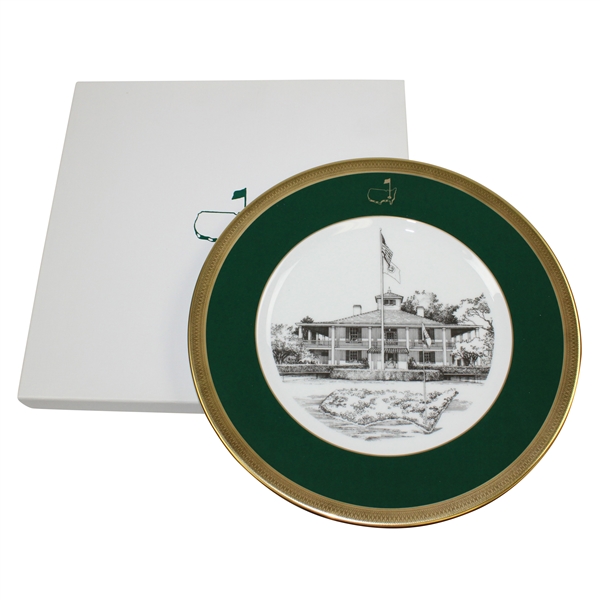 Vinny Giles' 1992 Masters Lenox Limited Edition Member Plate #2 with Original Box