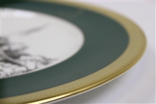 Vinny Giles' 1992 Masters Lenox Limited Edition Member Plate #2 with Original Box