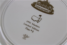 Vinny Giles' 1992 Masters Lenox Limited Edition Member Plate #2 with Original Box