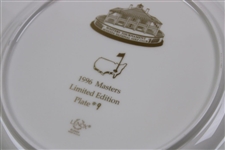 Vinny Giles' 1996 Masters Lenox Limited Edition Member Plate #9 with Original Box with Card
