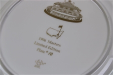 Vinny Giles' 1996 Masters Lenox Limited Edition Member Plate #10 with Original Box