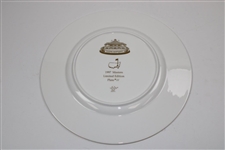 Vinny Giles' 1997 Masters Lenox Limited Edition Member Plate #11 with Original Box