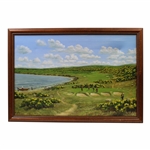 Vinny Giles Personal Fuaran 10th Hole Ltd Ed Sealed Image Giclee #6/195 by Artist Bill Waugh