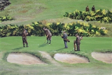 Vinny Giles' Personal 'Fuaran' 10th Hole Ltd Ed Sealed Image Giclee #6/195 by Artist Bill Waugh