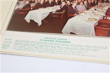 Vinny Giles' Augusta National Golf Club 1972 Masters Tournament Amateur Dinner Photo in Folder