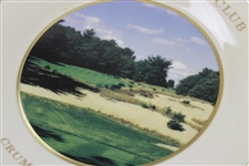 Vinny Giles' Pine Valley Golf Club Crump Memorial Cup Senior Winner Lenox Plate with Box - 2001