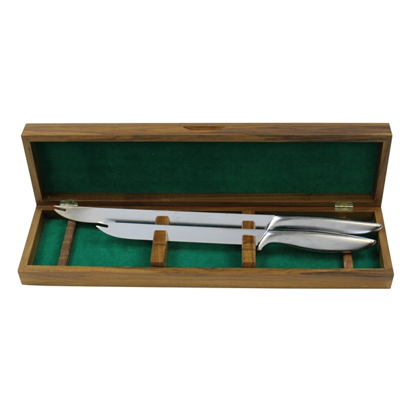 Vinny Giles Augusta National 1983 Masters Players Gift with Two Gerber Steak Knifes