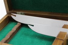 Vinny Giles' Augusta National 1983 Masters Players Gift with Two Gerber Steak Knifes