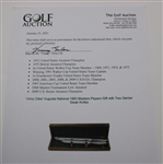Vinny Giles' Augusta National 1983 Masters Players Gift with Two Gerber Steak Knifes