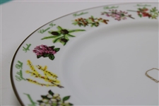 Vinny Giles' 2015 Augusta National Golf Club Ltd Ed Masters Tiffany & Co Beautification Plates In Box with Card