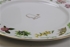 Vinny Giles' 2015 Augusta National Golf Club Ltd Ed Masters Tiffany & Co Beautification Plates In Box with Card