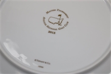 Vinny Giles' 2015 Augusta National Golf Club Ltd Ed Masters Tiffany & Co Beautification Plates In Box with Card