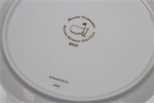 Vinny Giles' 2015 Augusta National Golf Club Ltd Ed Masters Tiffany & Co Beautification Plates In Box with Card