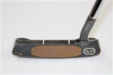 Vinny Giles' Personal Used Scotty Cameron TeI3 Santa Fe Putter with 'V.G.' on Face