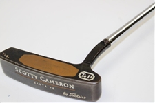 Vinny Giles' Personal Used Scotty Cameron TeI3 Santa Fe Putter with 'V.G.' on Face