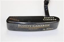 Vinny Giles' Personal Used Scotty Cameron Newport Putter with 'Vinny' on Face