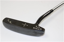 Vinny Giles' Personal Used T.P. Mills Putter with 'V.G.' on Face