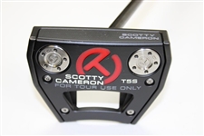 Vinny Giles' Personal Used Scotty Cameron T5S Tour Use Only Circle T Putter with Headcover
