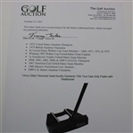 Vinny Giles' Personal Used Scotty Cameron T5S Tour Use Only Circle T Putter with Headcover