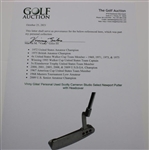 Vinny Giles' Personal Used Scotty Cameron Studio Select Newport Putter with Headcover